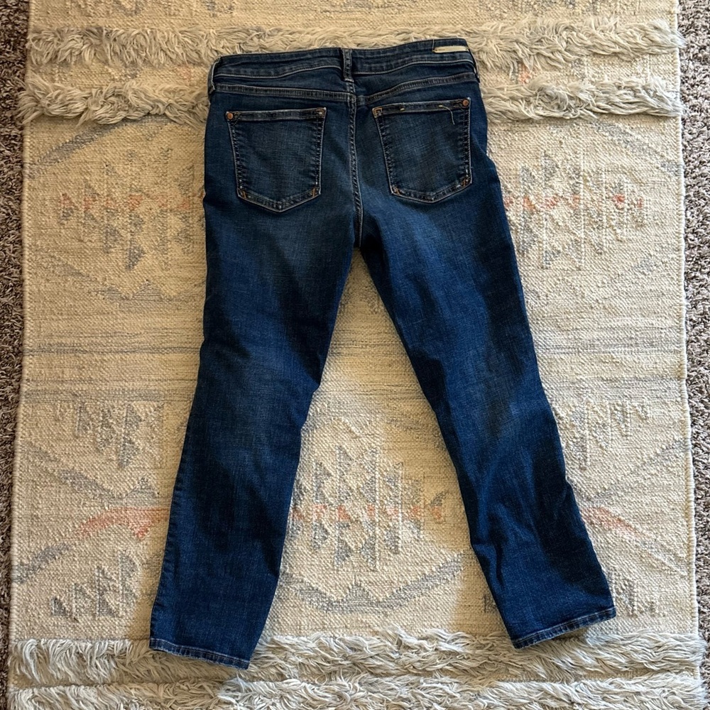 Low Rise Cropped Skinny Jeans - Picture 3 of 7